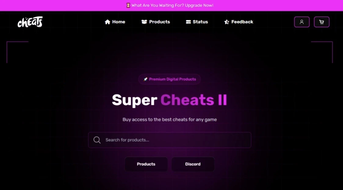 Cheats | Theme (Purple)