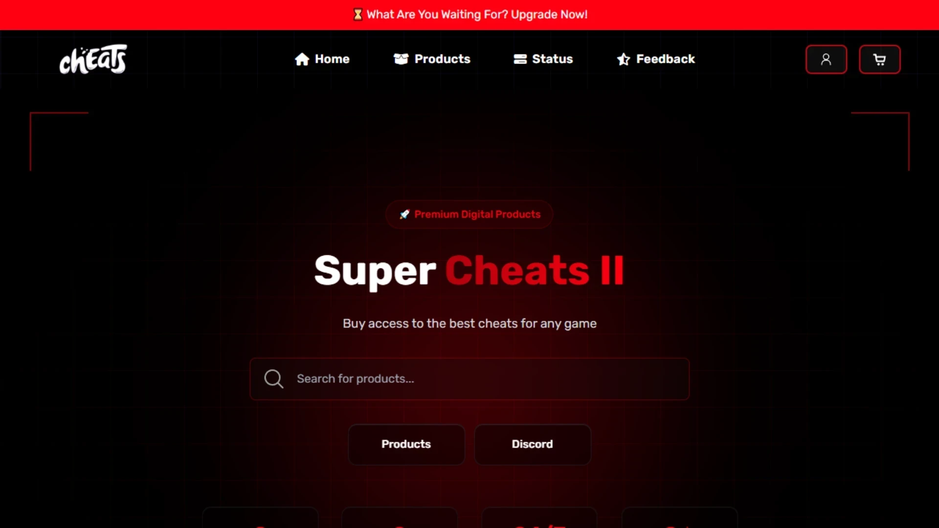 Cheats | Theme (Red)